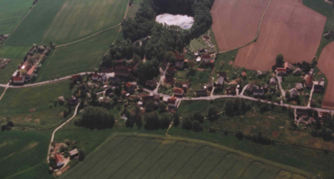 Das Niederdorf aus vllig vertikaler Perspektive