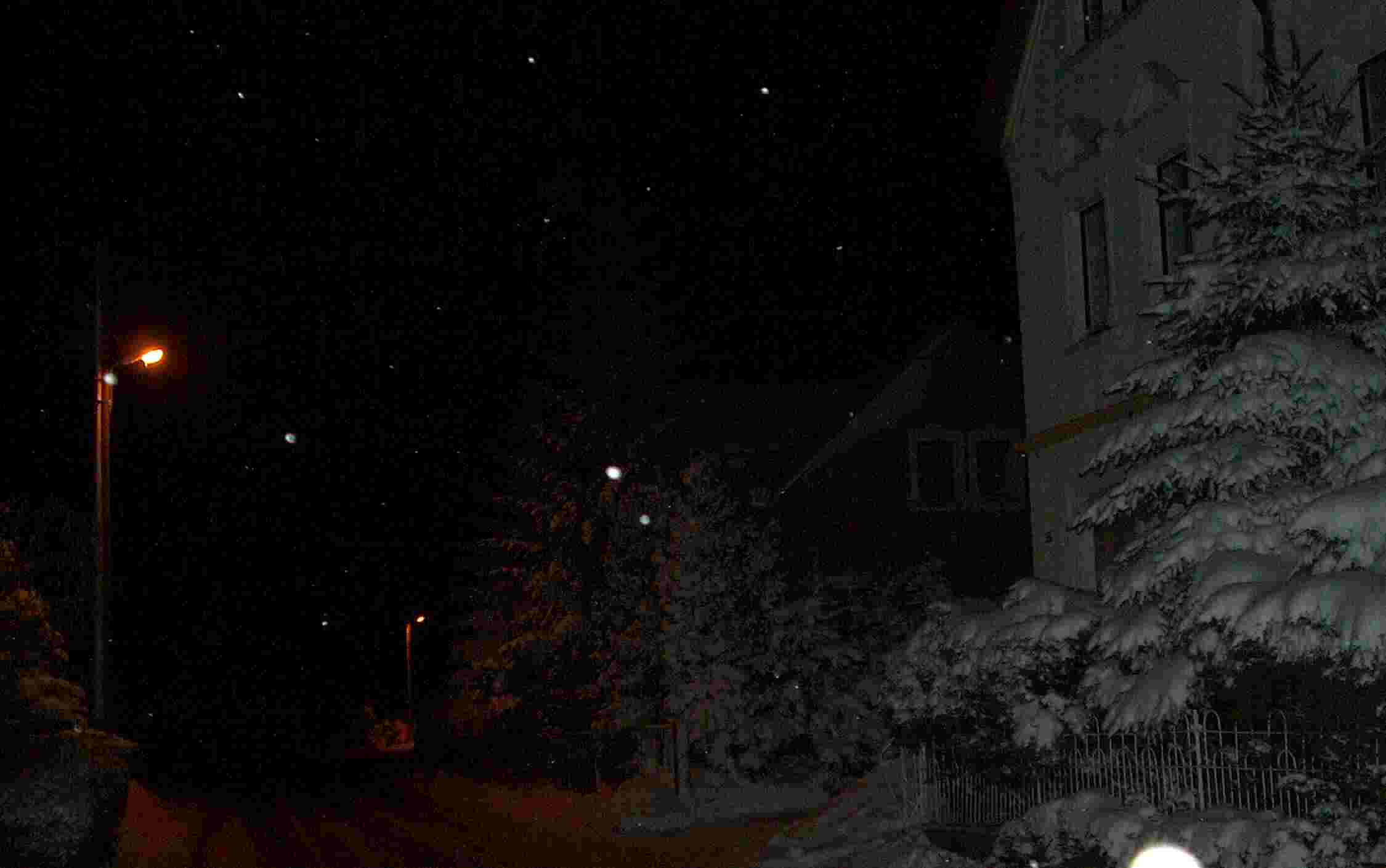 Winternacht in Tröbigau
