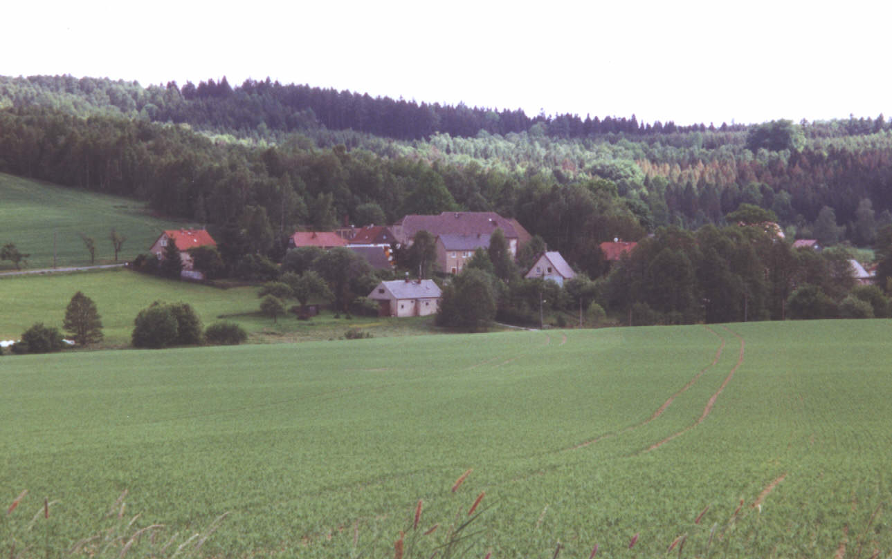 Blick aufs idyllische Niederdorf