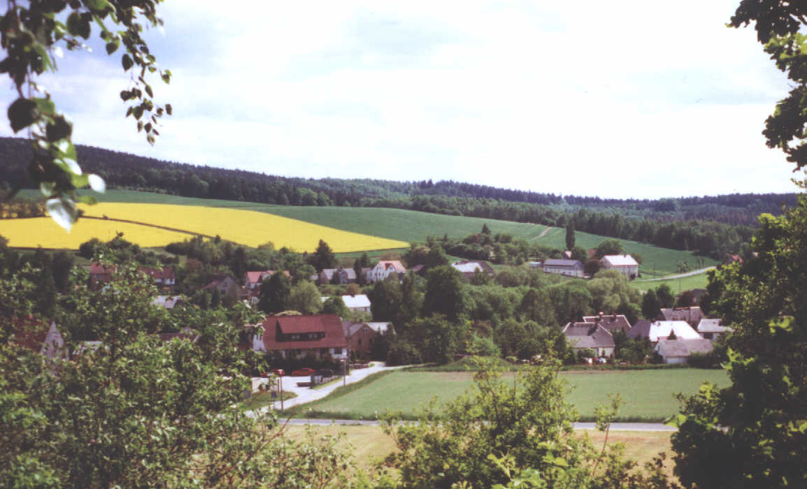 Blick aufs Oberdorf vom Haus Sonnenblick