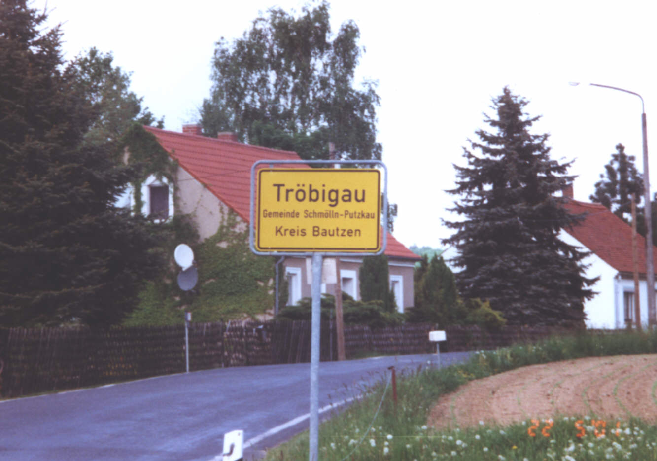 Eingang nach Trbigau