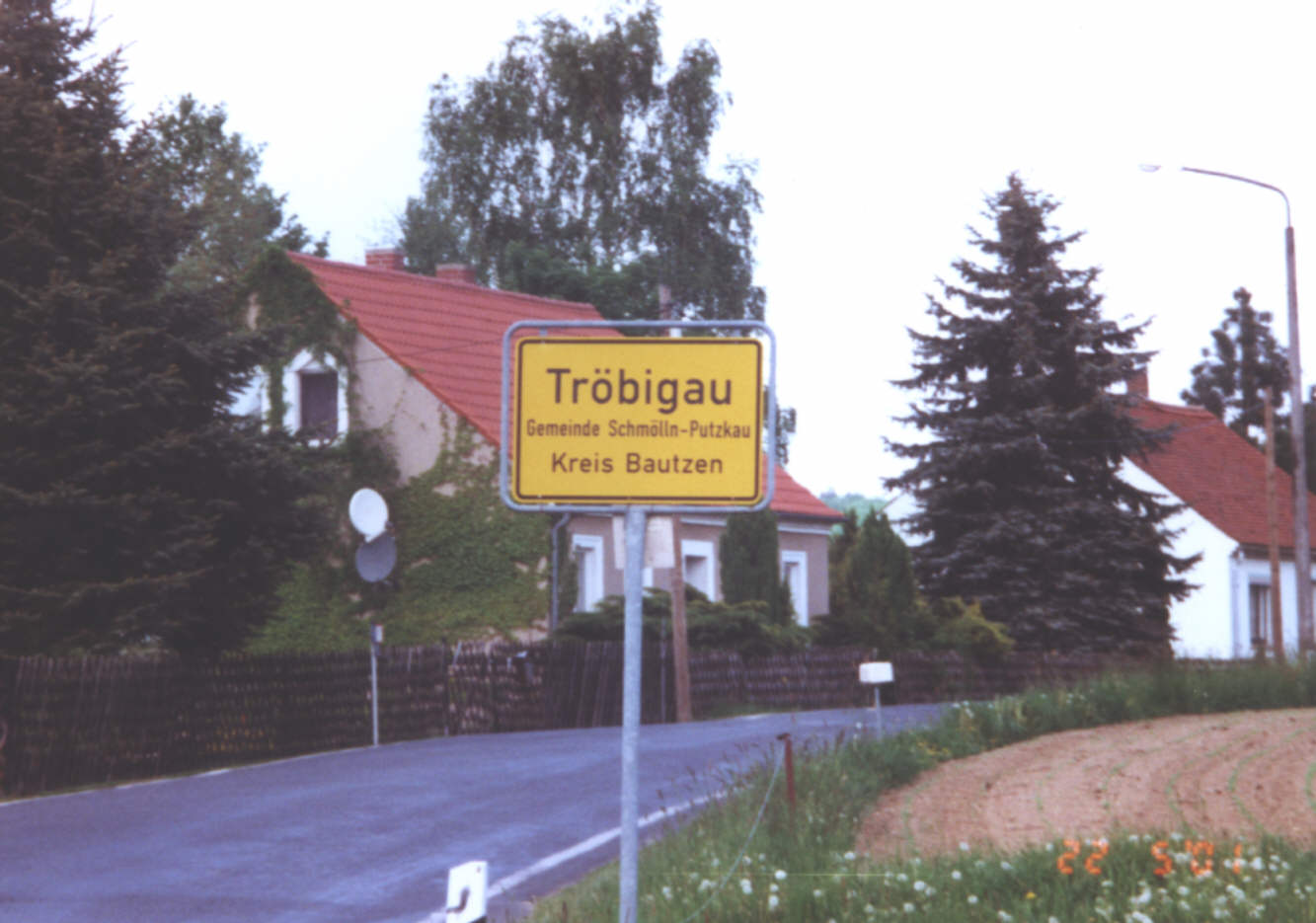 Eingang nach Tröbigau